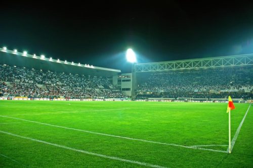 Stadion poszter, fotótapéta, Vlies (416 x 254 cm)