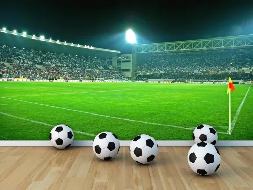 Stadion poszter, fotótapéta, Vlies (104 x 70,5 cm)