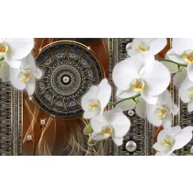 Virágok  poszter, fotótapéta, Vlies (104 x 70,5 cm)