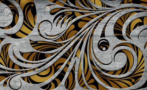 Absztrakt poszter, fotótapéta Vlies (254 x 184 cm)