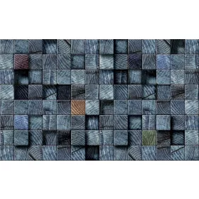 Fa hasábok  poszter, fotótapéta, Vlies (104 x 70,5 cm)