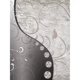   Futó minta poszter, fotótapéta, Vlies  (184x254 cm, álló)