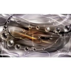   Absztrakt gömbök  poszter, fotótapéta, Vlies (104 x 70,5 cm)