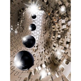   3D absztrakt poszter, fotótapéta, Vlies  (184x254 cm, álló)