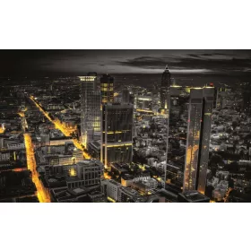   View City Aerial poszter, fotótapéta, Vlies (104 x 70,5 cm)
