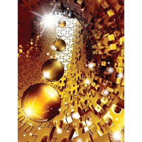   3D absztrakt poszter, fotótapéta, Vlies  (184x254 cm, álló)