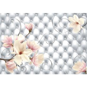 Virág minta  poszter, fotótapéta, Vlies (104 x 70,5 cm)