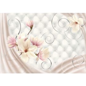 Virág minta  poszter, fotótapéta, Vlies (104 x 70,5 cm)