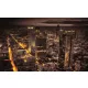 View City Aerial poszter, fotótapéta, Vlies (104 x 70,5 cm)