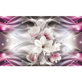 Virág minta  poszter, fotótapéta, Vlies (104 x 70,5 cm)