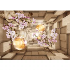 Absztrakt 3D  poszter, fotótapéta, Vlies (104 x 70,5 cm)