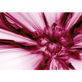   Absztrakt virág  poszter, fotótapéta, Vlies (104 x 70,5 cm)