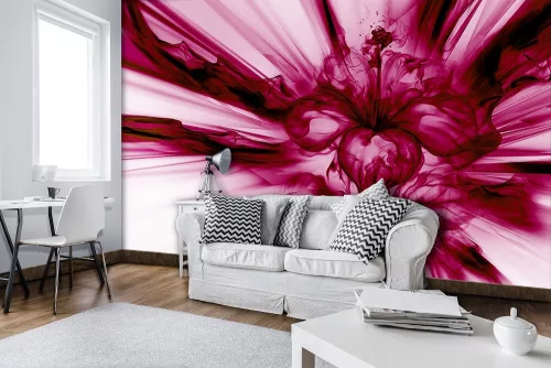 Absztrakt virág  poszter, fotótapéta, Vlies (104 x 70,5 cm)