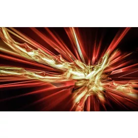   Absztrakt minta  poszter, fotótapéta, Vlies (104 x 70,5 cm)