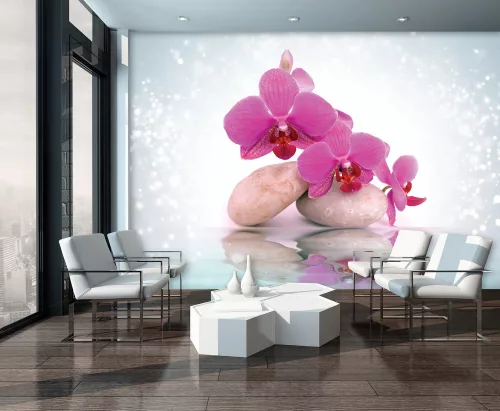 Virágok poszter, fotótapéta Vlies (312 x 219 cm)