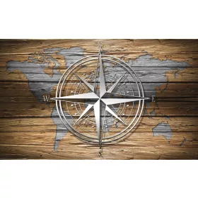 Világtérkép  poszter, fotótapéta, Vlies (104 x 70,5 cm)