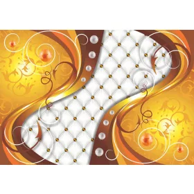 Absztrakt  poszter, fotótapéta, Vlies (104 x 70,5 cm)