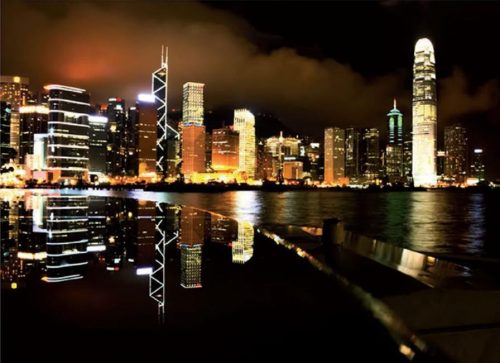 City Lights poszter, fotótapéta Vlies (208 x 146 cm)