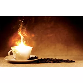 Kávé poszter, fotótapéta, Vlies (104 x 70,5 cm)