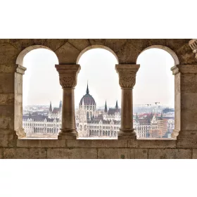 Budapest  poszter, fotótapéta, Vlies (104 x 70,5 cm)