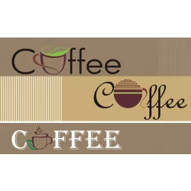 Kávé poszter, fotótapéta, Vlies (104 x 70,5 cm)