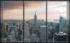 New York ablakból poszter, fotótapéta Vlies (368 x 254 cm)
