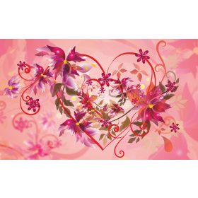 Ornament poszter, fotótapéta, Vlies (104 x 70,5 cm)