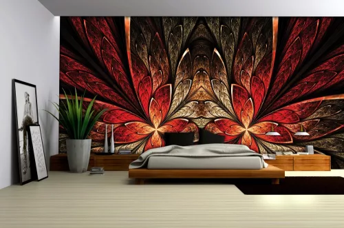 Abstrakt  poszter, fotótapéta, Vlies (104 x 70,5 cm)