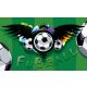 Foci, Fußball poszter, fotótapéta Vlies (208 x 146 cm)