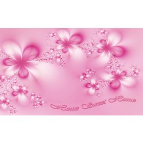 Virág minta poszter, fotótapéta, Vlies (104 x 70,5 cm)