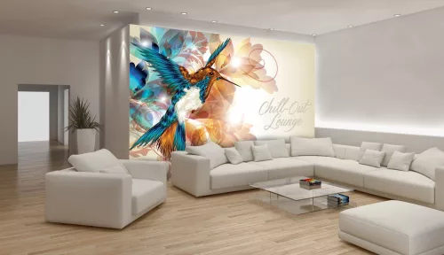 Kolibri poszter, fotótapéta, Vlies (104 x 70,5 cm)