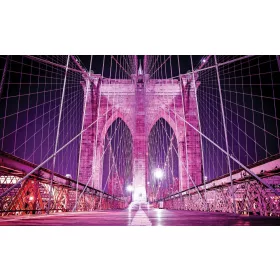   Brooklyn Bridge  poszter, fotótapéta, Vlies (104 x 70,5 cm)