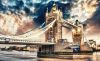 Tower-bridge poszter, fotótapéta Vlies (254 x 184 cm)