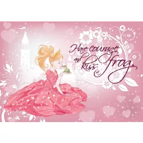   Királylány és a béka poszter, fotótapéta, Vlies (104 x 70,5 cm)