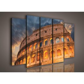 Vászonkép, 5 darabos Colosseum 150x100 cm méretben