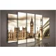 Vászonkép, 5 darabos Big Ben 150x100 cm méretben