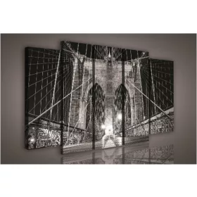 Vászonkép, 5 darabos Híd 150x100 cm méretben