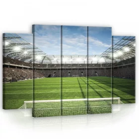 Vászonkép, 5 darabos Stadion 150x100 cm méretben