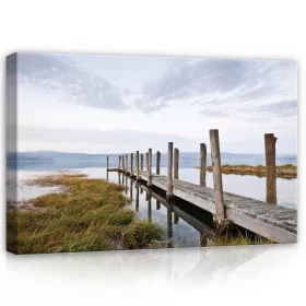 Stég, vászonkép, 60x40 cm méretben