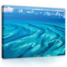   Vászonkép, Tenger és az égbolt,a kék árnyalataival 80x60 cm méretben