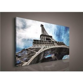 Vászonkép, Eiffel-torony, 100x75 cm méretben