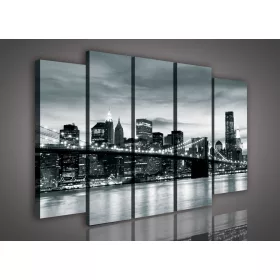Vászonkép, 5 darabos New York 150x100 cm méretben
