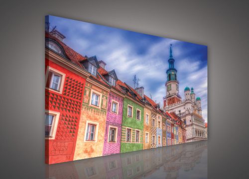 Vászonkép, Poznan, 80x60 cm méretben