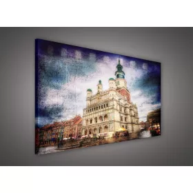Vászonkép, Poznan, 100x75 cm méretben