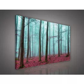 Vászonkép, Erdő, 100x75 cm méretben