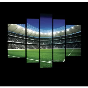 Vászonkép, 5 darabos, Stadion 170x100 cm méretben