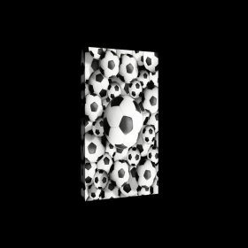 Focilabdák, vászonkép, 40x60 cm méretben