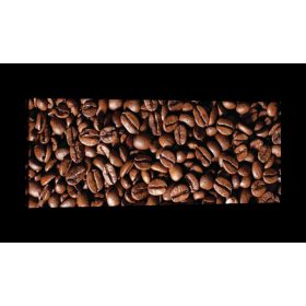 Kávé, vászonkép, 145x45 cm méretben