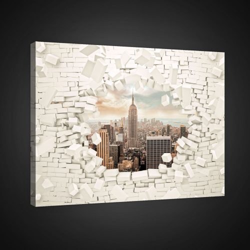 Vászonkép, New York, 60x40 cm méretben