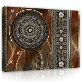 Vászonkép, Mandala, 100x75 cm méretben